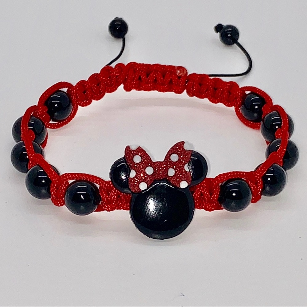 Disney Minnie Mouse bracelet with Onyx